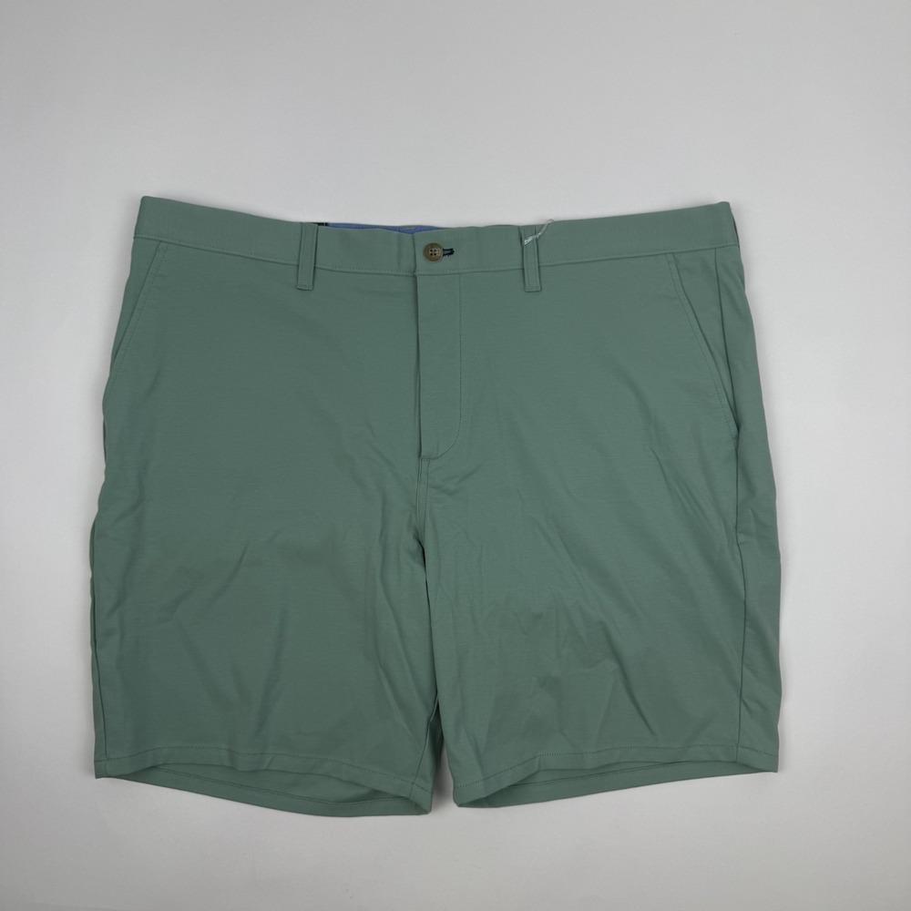 New Mens Johnnie-O Jupiters Stretch Cotton Green Performance Shorts Size 40 NWT